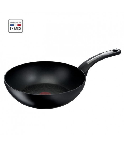 TEFAL Poele Wok 28 cm, Induction, Revetement antiadhésif, Fabriqué en France, Selection G2841932