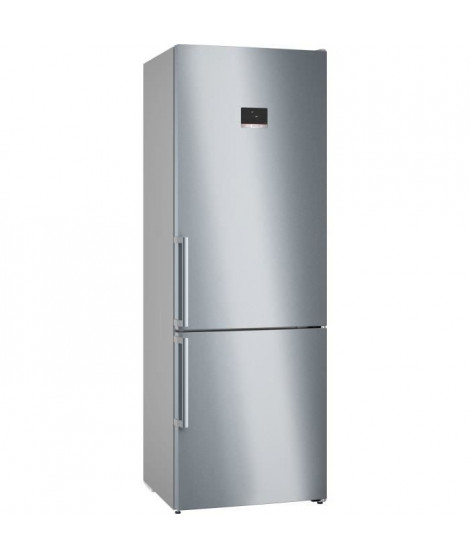 Réfrigérateur combiné pose-libre BOSCH - KGN49AIBT - 2 portes - réfrigérateur: 311 l - congélateur: 129 l - 203X70X67cm - INOX