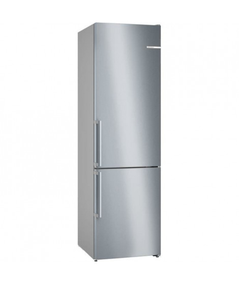 Réfrigérateur combiné pose-libre BOSCH - KGN39AIAT - 2 portes - réfrigérateur: 260 l - congélateur: 103 l - 203X60X67cm - INOX