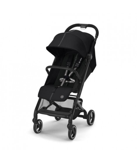 Poussette citadine compacte BEEZY Moon Black CYBEX - De la naissance a 4 ans - Noir