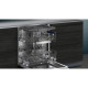 Lave-vaisselle tout intégrable SIEMENS SN7SZX48CE - 14 couverts - Induction - L60 cm - 42 dB - Porte a glissiere