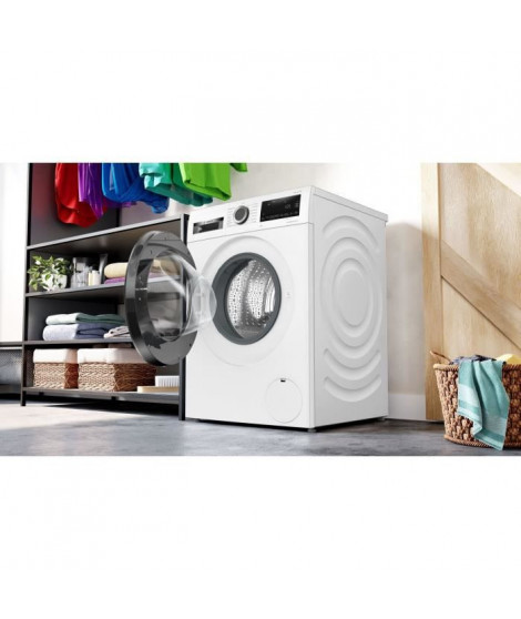 Lave-linge hublot BOSCH WGG24400FR - 9 kg - Induction - L59,8m - 1400 trs/min - Blanc