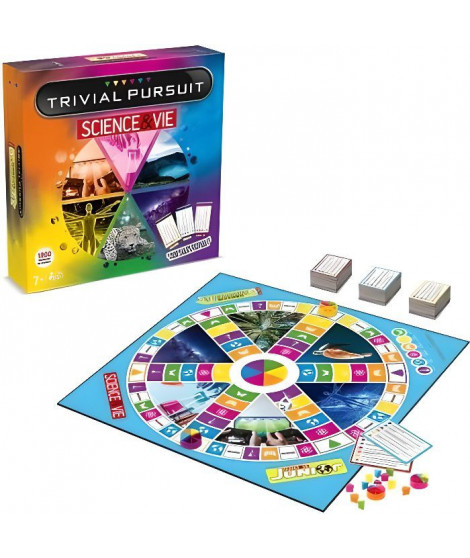 TRIVIAL PURSUIT SCIENCE & VIE - Jeu de plateau - WINNING MOVES