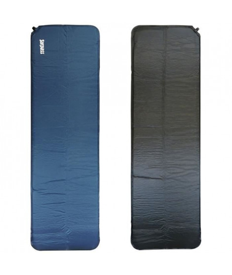 Matelas autogonflant de camping bleu SURPASS - Largeur 51 cm - 1 personne