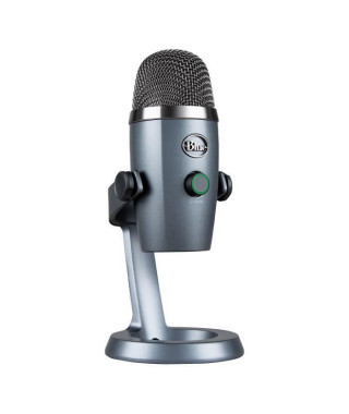 Microphone USB - Blue Yeti - Nano Premium pour Enregistrement, Streaming, Gaming, Podcast sur PC ou Mac - Gris