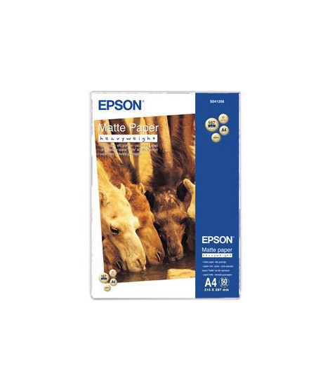 EPSON Papier photo mat S041256 - 167g/m2 - A4 - 50 feuilles