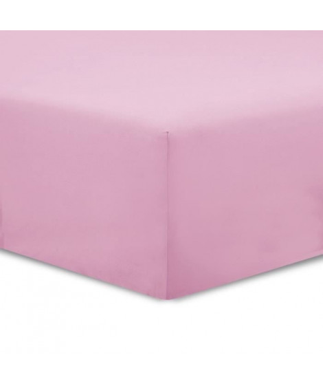 VISION drap housse 90x190cm ROSE