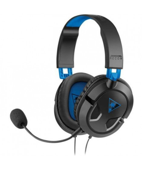 TURTLE BEACH Casque Gaming Recon 50P pour PS4/PS5  (compatible PS4, PS4 Pro, Nintendo Switch, Appareil mobiles) - TBS-3303-02