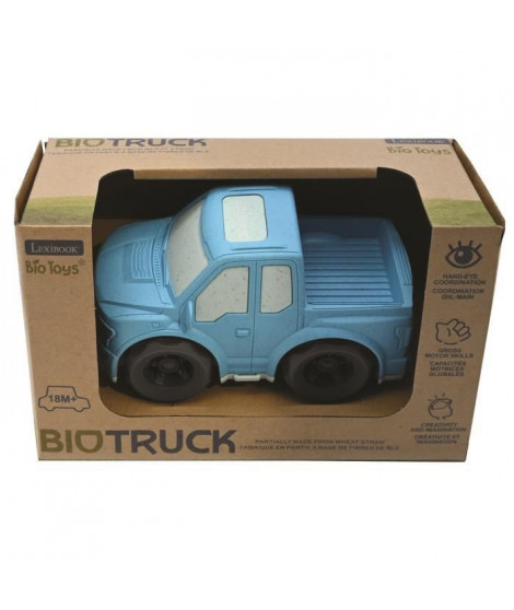 Pick-up bleu en fibres de blé, recyclable et biodégradable