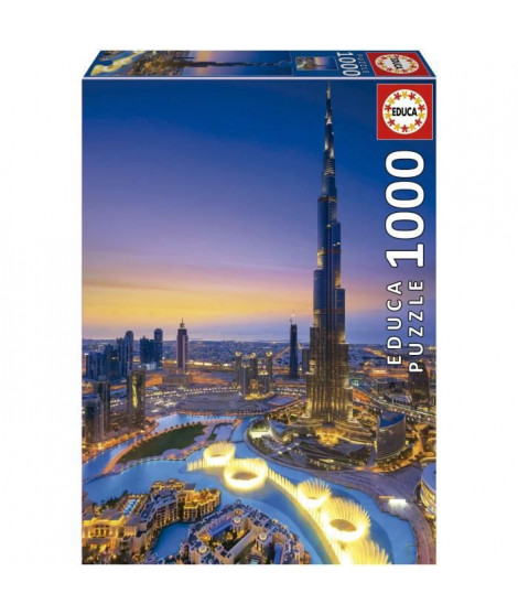 BURJ KHALIFA, ÉMIRATS ARABES UNIS - Puzzle de 1000 pieces