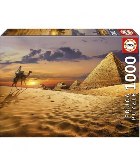 CHAMEAU DANS LE DÉSERT - Puzzle de 1000 pieces