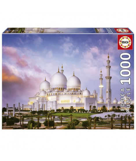 Puzzle - EDUCA - Grande Mosquee Cheikh Zayed - 1000 pieces