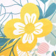 Parure de lit - TODAY Sunshine - 240x220 cm - 2 personnes - coton imprimé floral