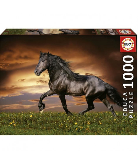 CHEVAL AU TROT - Puzzle de 1000 pieces