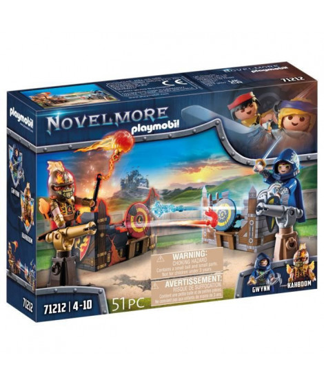 PLAYMOBIL - 71212 - Novelmore - Duel Chevalier Novelmore et Burnham Raider