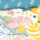 Parure de lit - TODAY Sunshine - 240x260 cm - 2 personnes - coton imprimé floral
