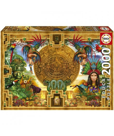 MONTAGE AZTeQUE MAYA - Puzzle de 2000 pieces