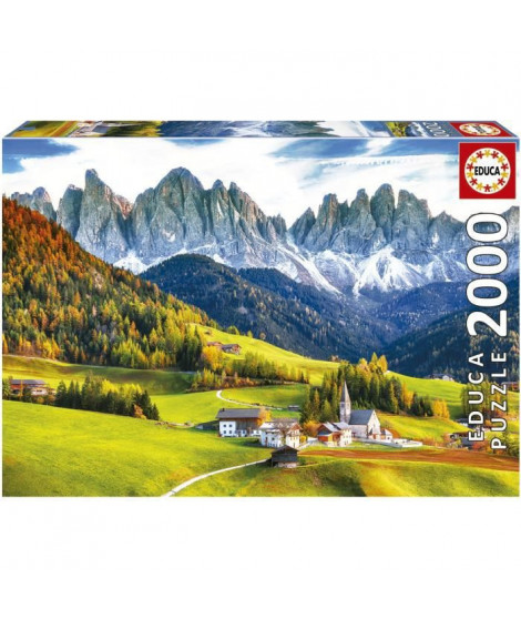 AUTOMNE DANS LES DOLOMITES - Puzzle de 2000 pieces