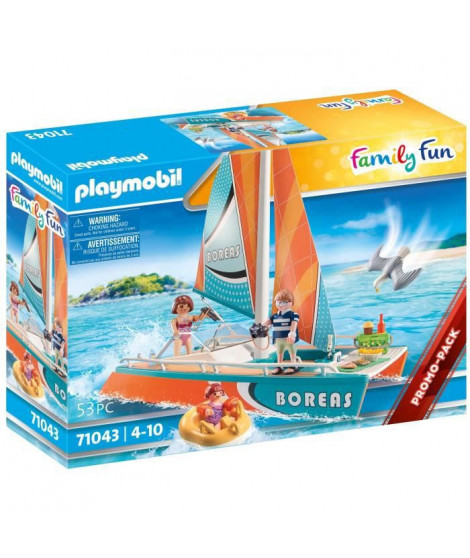 PLAYMOBIL - 71043 - Family Fun - Promo Pack Catamaran