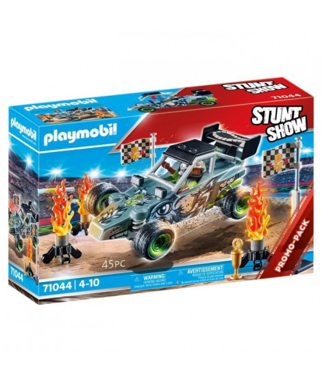 PLAYMOBIL - 71044 - Promo Pack - Stuntshow Cascadeur et buggy