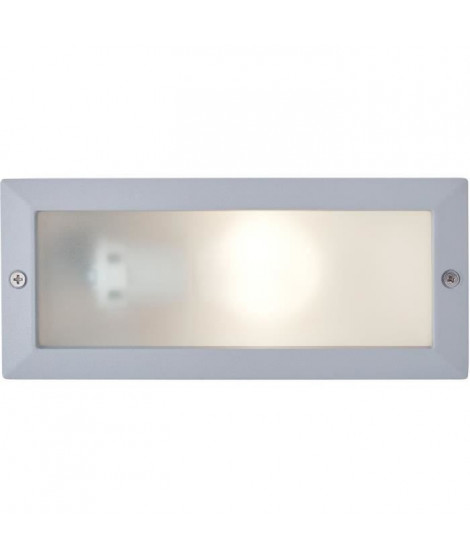 Applique extérieure FLOSSY couleur argent E27