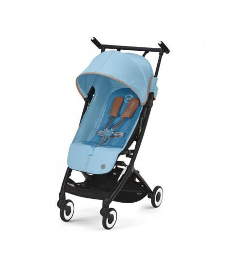 Poussette citadine ultra compacte LIBELLE Beach Blue CYBEX - De 6 mois a 4 ans - Bleu