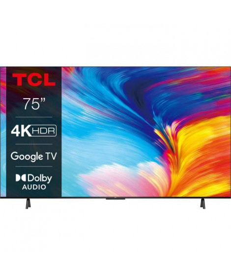 TCL LED 75P635 - 189 cm (75) - 4K HDR - Google TV