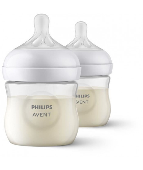 Lot de 3 Biberons Natural 3.0 PHILIPS AVENT SCY900/02 - 125 ml