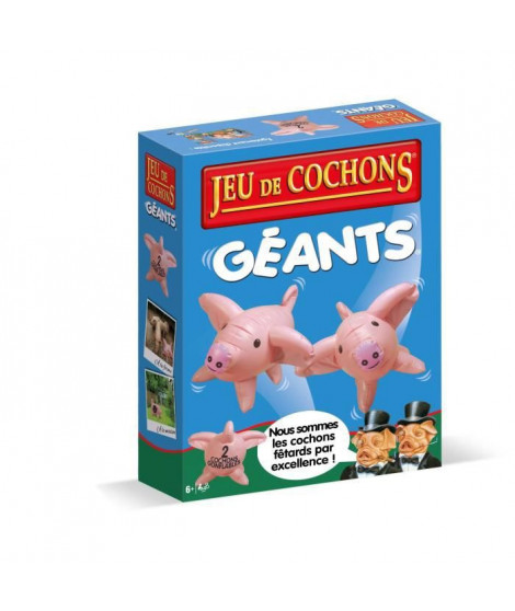 JEU DE COCHONS GEANTS - Jeu de plateau - WINNING MOVES