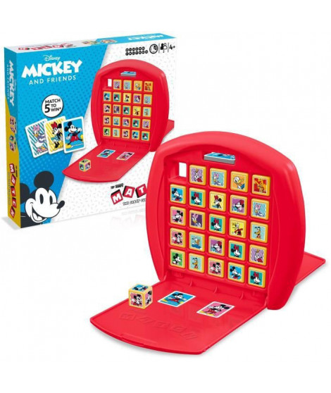 MATCH MICKEY ET SES AMIS - Jeu de plateau - WINNING MOVES