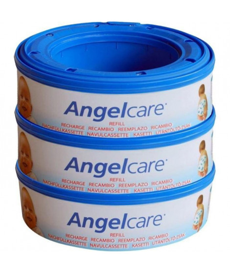 ANGEL CARE 3 Recharges Rondes Compatibles : Classic, Mini, Comfort, Deluxe