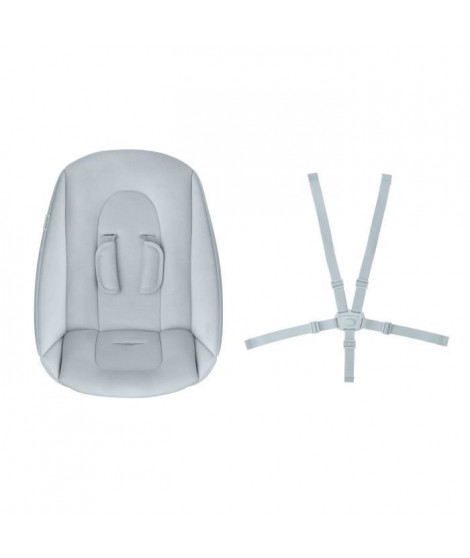 MAXI COSI Kit nouveau-né Chaise haute bois Nesta, De la naissance a 9kg, Beyond Sky Grey