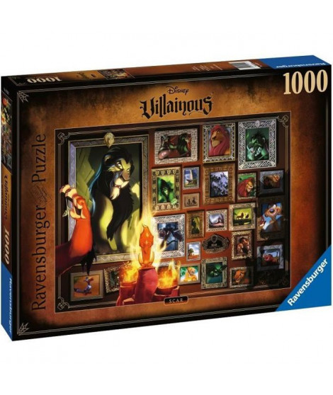 Puzzle 1000 p - Scar (Collection Disney Villainous)