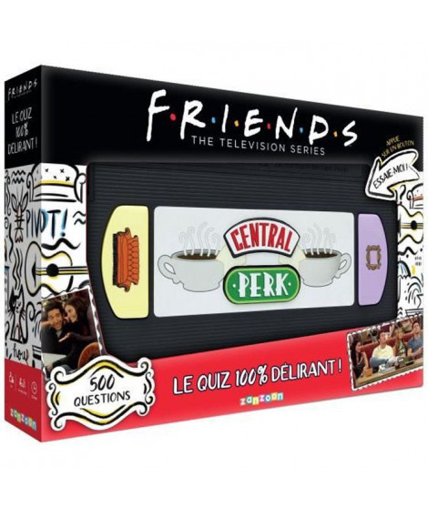 Friends : Le Quiz 100% délirant ! - Quiz jeu d'ambiance - BANDAI