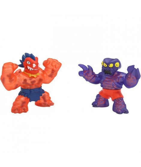 MOOSE TOYS - Pack duo figurines 11cm Volcanic Rumble