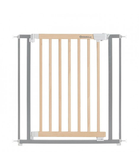 Badabulle Barriere de Sécurité Safe & Protect Bois Métal (73-81,5 cm)