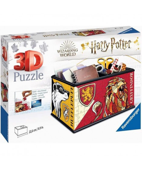 HARRY POTTER Puzzle 3D Boite de rangement - Ravensburger - Pot a crayons 216 pieces - sans colle - Des 8 ans