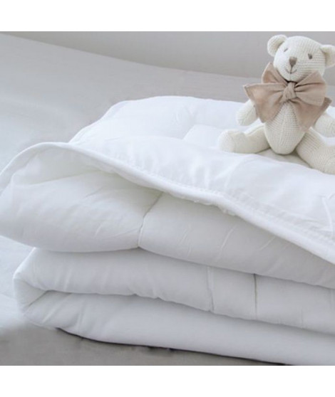 DOMIVA Couette - Microfibre 100% Polyester - 300 gr/m² - Blanc - 70 x 120 cm