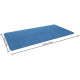 Bestway Couverture de piscine d'été Rectangulaire 380x180 cm PE Bleu