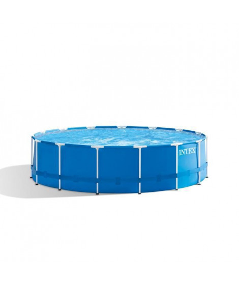 Kit Piscine hors sol tubulaire INTEX - Frame - 457,2 x 121,92 cm - Ronde