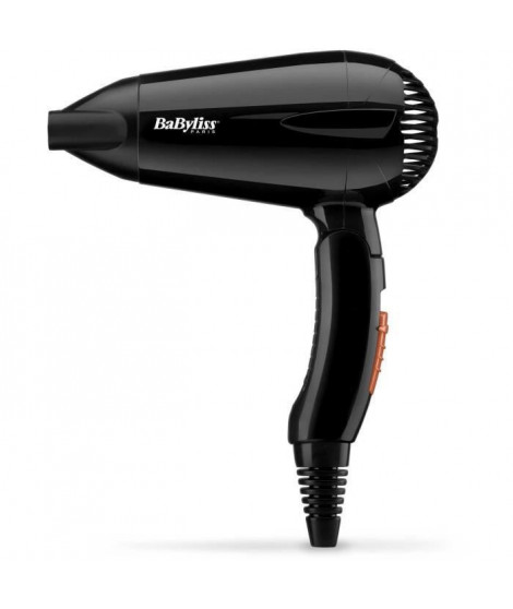 BaByliss  - 5344E - Seche-cheveux Travel Dry 2000 Compact Léger avec poignée pliante