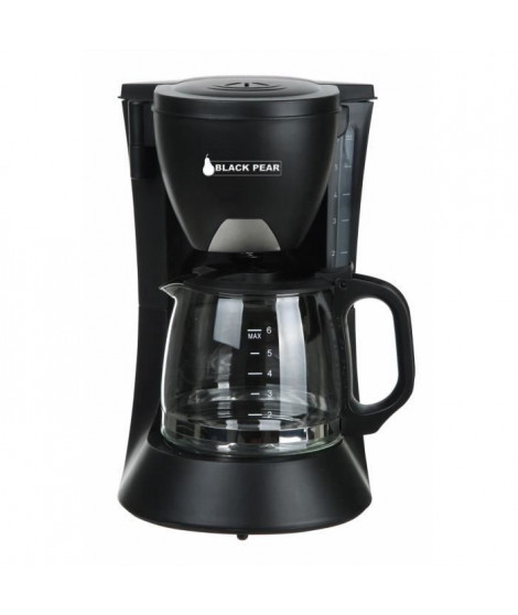 BLACKPEAR BCM 106 Cafetiere - 650 W - 4/6 tasses - Noir