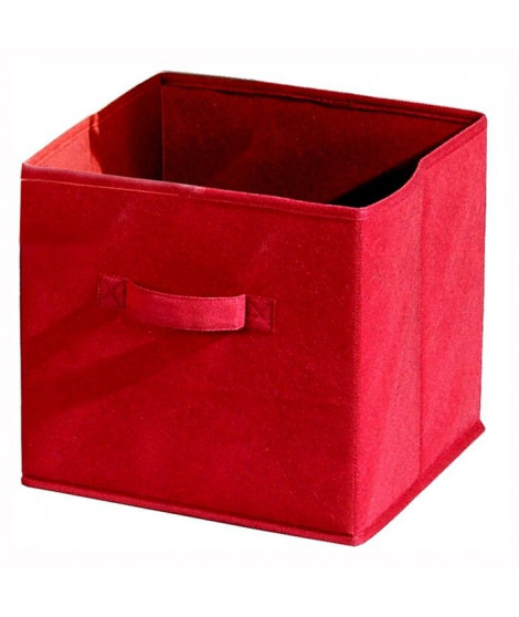 COMPO CUBE 16 Tiroir tissu rouge