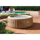 Spa gonflable INTEX - Pure Spa 28426EX Sahara - 196 x 71 cm - 4 places - Rond