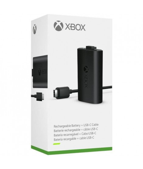 Kit Play & Charge Xbox nouvelle génération - Batterie rechargeable + Câble USB-C - Compatible manettes Xbox Series