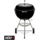 WEBER - Barbecue a charbon - Classic Kettle - 10 couverts - 57 cm - Noir