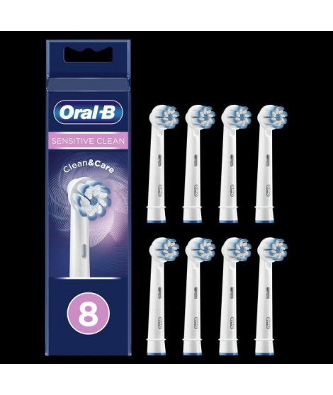 Oral-B Brossette de Rechange Sensitive Clean 8 unités