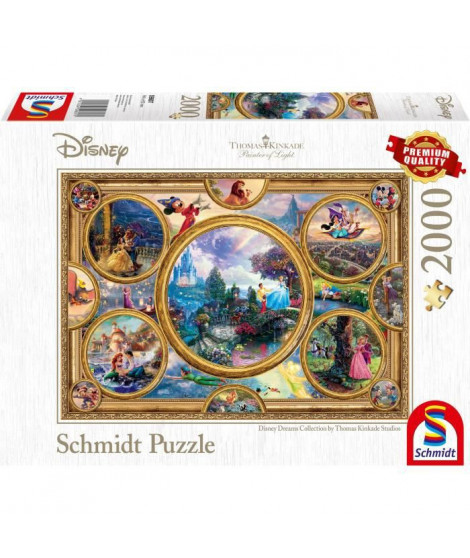 Puzzle Disney Dreams Collection, 2000 pcs
