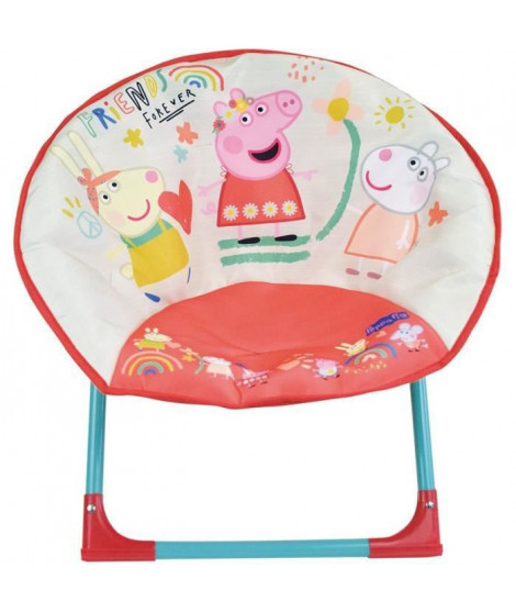 FUN HOUSE Peppa Pig Siege lune - Pliable - H.47 x l.54 x P.42 cm - Pour enfant