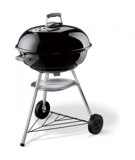 Barbecue a charbon WEBER Compact Kettle 57 cm  - Noir